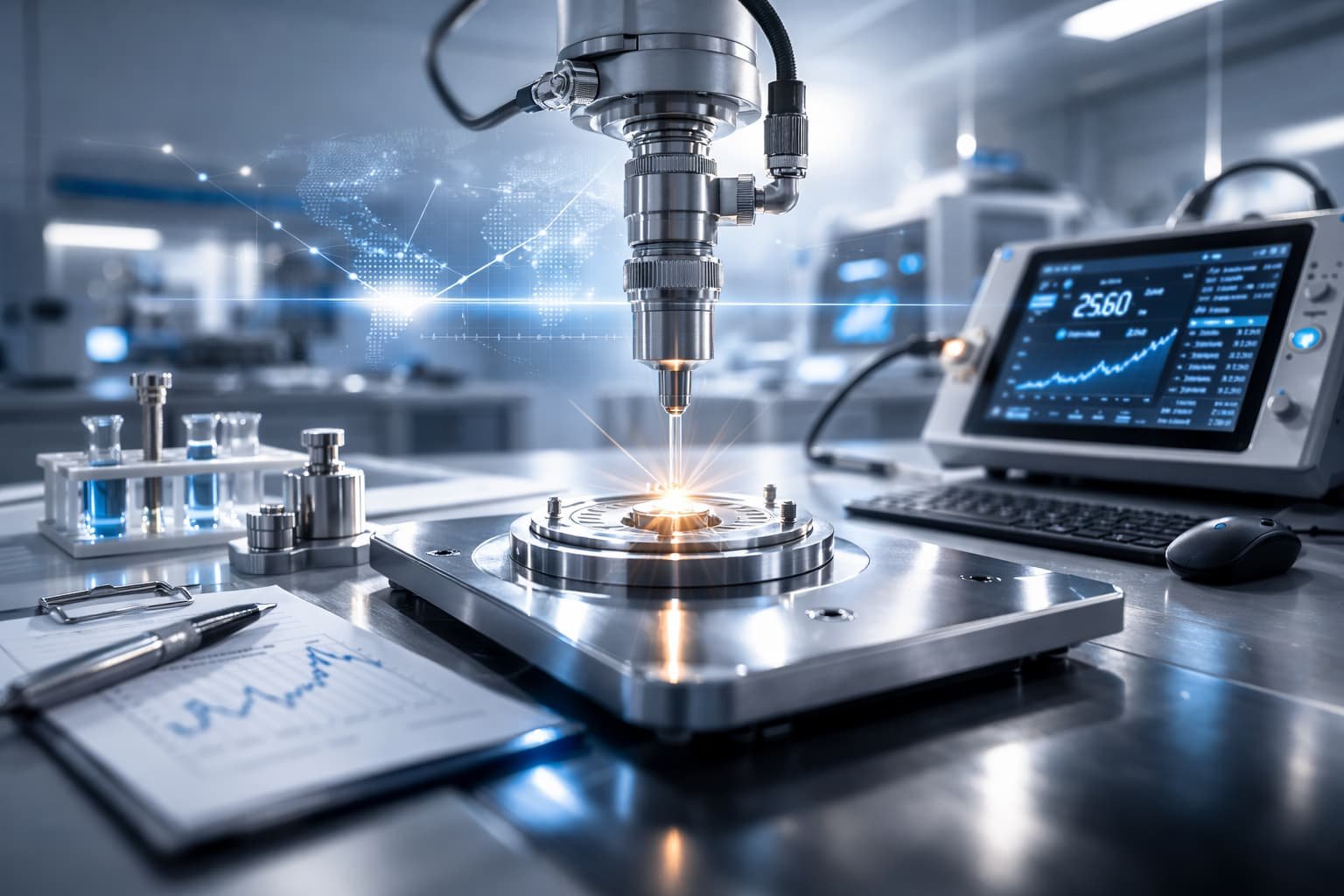 High-tech laboratory equipment